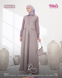 Gambar TERMURAH GAMIS NIBRAS TERBARU GAMIS RESYA 45 - OLIVE, XS dari KINAAN AFSHEEN undefined 5 Tokopedia