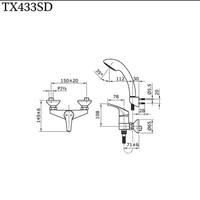 Gambar KRAN SHOWER PANAS DINGIN TOTO TX 433 SD dari WD PRATAMA JAYA undefined 2 Tokopedia