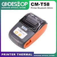 Gambar Printer Mini Bluetooth Codeshop CM-T58 Orange Kertas Thermal 58mm dari Barcode Store Solutions undefined 5 Tokopedia