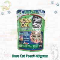 Gambar Makanan Kucing Basah Boss Cat Wet Food Pouch Sachet 85 Gram - MONDAY dari Akbar Kelinci Tangerang undefined 4 Tokopedia
