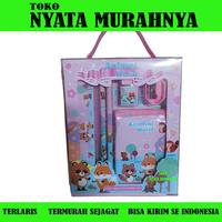 Gambar Paket Alat Tulis Anak Stationery Study Set Motif ANIMAL WORLD dari Toko Nyata Murahnya undefined 1 Tokopedia