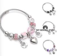 Gambar [TERBARU] Gelang Tangan Wanita Titanium & Baja Bisa Melar Korea Style - Rainbow dari Sky General Store undefined 1 Tokopedia