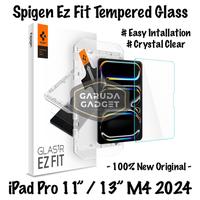Gambar Tempered Glass iPad Pro 11 / 13 inch M4 2024 Spigen Ez Fit Glas tR Screen Guard Protector Crystal Clear 11” 13” Anti Gores Kaca Bening Original New - 11 inch dari Garuda Gadget undefined 1 Tokopedia