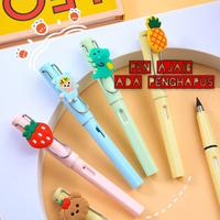 Gambar PENSIL AJAIB KARAKTER LUCU/ PENSIL TANPA BATAS DENGAN PENGHAPUS HN-43 - pensil pink mel dari DY PACK undefined 2 Tokopedia
