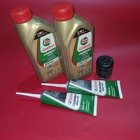 Gambar PAKET SERVICE 2 OLI CASTROL VESPA MATIC TYPE 3V DAN I-GET dari scoot online shop undefined 2 Tokopedia