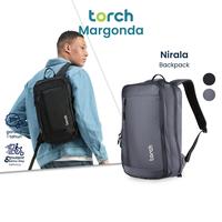 Gambar TORCH Nirala Backpack Daypack Tas Laptop Punggung Ransel Sekolah Kerja Olahraga Waterproof - Grey dari Torch Margonda undefined 1 Tokopedia