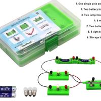 Gambar Kit pembelajaran listrik sirkuit untuk edukasi anak belajar sains rangkaian eksperimen seri dan paralel dari Mujur Jaya 99 undefined 4 Tokopedia