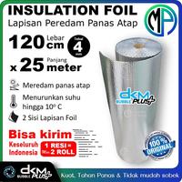 Gambar Bubble Alumunium Foil 120cm x 25m Insulation Foil Peredam Panas Atap dari MasterPacking undefined 3 Tokopedia
