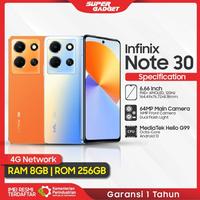 Gambar PROMO...( INFINIX NOTE 30 8/256gb FULLSET ) - Orange, 8/256gb - Hitam, 8/256 dari JAYA-MANDIRI ELEKTRONIK undefined 1 Tokopedia