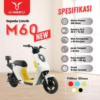 Gambar sepeda listrik U-WINFLY M60 - Hijau dari U-WINFLYTEGAL undefined 1 Tokopedia