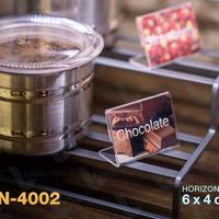 Gambar Name/price tag/Label Display/stand Acrylic/akrilik model L. 4x6 cm dari blessing acrylic undefined 4 Tokopedia