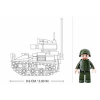 Gambar Sluban Bricks Tank Wiesel Armoured Weapons Carrier B0750 dari ELGIO TOYS undefined 4 Tokopedia