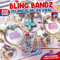 Gambar Gelang Pandora Bling Bandz Mainan Gelang Anak - Blue Flower dari kadokadoidn undefined 1 Tokopedia