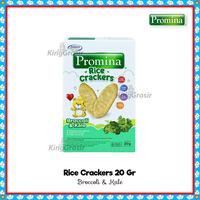 Gambar Promina Rice Crackers Brokoli & Kale 20gr Cemilan Biskuit Bayi Camilan MPASI Bayi - Broccoli Kale dari King Grosir Murah undefined 2 Tokopedia