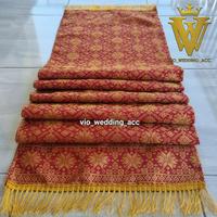Gambar NEW set kain songket siap pakai [MT+] - Full set (Sage) dari TOKO USAHA BARU 01 undefined 5 Tokopedia