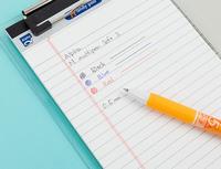 Gambar [Alpha] Soft 3 Color Multipen 0.5 mm / Pulpen 3 Warna - Orange Body dari Alpha Office undefined 3 Tokopedia
