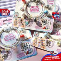 Gambar Gelang Pandora Bling Bandz Mainan Gelang Anak - Blue Flower dari kadokadoidn undefined 2 Tokopedia