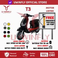 Gambar SEPEDA MOTOR LISTRIK T3 T3S T 3 T3 S UWINFLY dari U-Winfly Indonesia undefined 1 Tokopedia