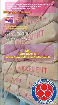 Gambar SEMEN TIGA RODA INDOCEMENT HARGA MURAH type PCC zak 50kg / 40 kg - JABODETABEK, 50KG dari SMI SULTAN BATA undefined 4 Tokopedia