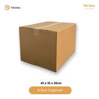 Gambar Kardus Box Polos 45 x 35 x 30cm Kardus Besar Tebal Murah (Bisa Custom) - Tokodus Bandung dari Tokodus TKI undefined 5 Tokopedia