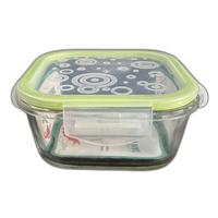 Gambar Kotak makan Kaca / Square Sealed Glass Bowl KIMGLASS Volume 550 mL dari De Damrys Store undefined 1 Tokopedia