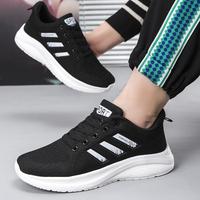 Gambar Techdoo Sepatu Sekolah Kerja Kuliah Running Shoes Pria Sport Sepatu Hitam Putih Olahraga ML102 - Hitam Putih, 44 dari Techdoo undefined 5 Tokopedia