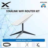 Gambar STARLINK Standard Internet Kit Satellite Antenna & WiFi Router Kit - Dual-band - SpaceX dari Astek Com undefined 1 Tokopedia