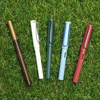 Gambar Fountain pen, pena, ekonomis trendy utk journal - Hijau muda dari olivetreeshop.id undefined 1 Tokopedia