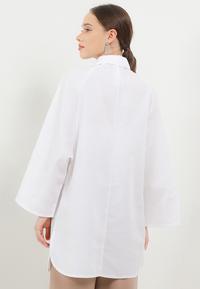 Gambar LLACES Clothing - Blouse Wanita - Modest Blouse - White - XL dari LLACES Clothing undefined 3 Tokopedia