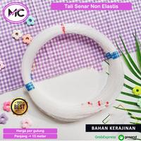 Gambar Tali Senar Pancing Non Elastis Benang Kenur Nilon Bahan Kerajinan Gelang Kalung DIY Murah - No. 6 dari MC gudang undefined 3 Tokopedia