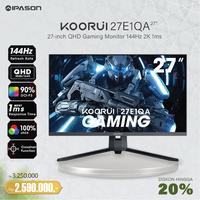 Gambar KOORUI 27 Inch QHD Gaming Monitor 144Hz 2K 1ms 2560x1440, 27E1QA dari Ipason.Id undefined 1 Tokopedia