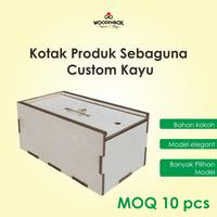 Gambar Custom Box Kayu Serbaguna Bisa tambah logo - small dari Nomor Rumah Kayu undefined 1 Tokopedia
