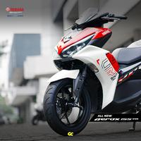 Gambar Yamaha All New Aerox 155 - Perak Cyan dari Yamaha Gerbang Cahaya undefined 1 Tokopedia