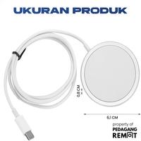 Gambar Magnetic Wireless Charger Lightning 15W Fast Charging Hitam dari Pedagang Remote_NEW undefined 4 Tokopedia