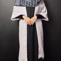Gambar Moonbow midi dress tunik Legit - Abu-abu dari Moonbow undefined 3 Tokopedia
