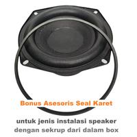 Gambar Hifi Subwoofer Bass Mobil 5.25 inch Karet Besar Car Speaker Aktif Kualitas Super Bagus - Speaker Only dari Material Online_NEW undefined 4 Tokopedia
