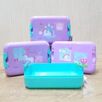 Gambar Tempat makan unicorn/Technoplast lunch box unicorn/Kotak makan unicorn dari BrightShop02 undefined 2 Tokopedia