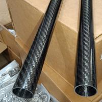 Gambar Pipa carbon 10mm x 8mm spar Carbon fiber 3K kuat dan ringan Glosy - 50cm dari Cakra Dinamika undefined 3 Tokopedia
