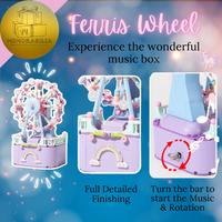 Gambar Kotak Musik Carousel Ferris Wheel Balok Susun Mainan Anak Hadiah Kado Ulang Tahun - GreenDinoEgg dari MEMORABILIA TOYS & SOUVENIR undefined 5 Tokopedia