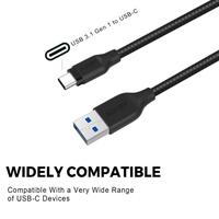 Gambar AUKEY Kabel Charger USB A to USB-C CB-AC1 Braided Nylon 1.2M dari Golden Casuarina undefined 2 Tokopedia