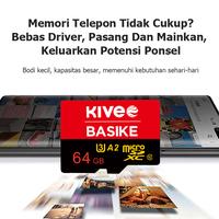 Gambar KIVEE Memory Card HP Kartu Memori SD 128GB /64GB / 32GB 240MBps High-speed reading and writing Storage memory card original - 64 gb dari Kivee Official Store undefined 4 Tokopedia