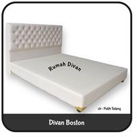 Gambar Divan Dipan Tempat Tidur BOSTON uk.160x200 + Kasur Rebonded 20cm dari Rumah Divan undefined 1 Tokopedia
