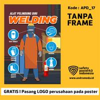 Gambar Safety Poster K3 : Alat Pelindung Diri Pekerjaan Panas Welding - 42x30 cm dari Safety Poster K3 Indonesia undefined 1 Tokopedia