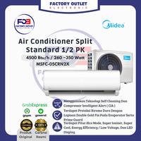 Gambar MIDEA MSFC-05CRN2X AC Air Conditioner Split Standard Non - Inverter 1/2 PK 0,5 PK - White dari Factory Outlet Electronic_NEW undefined 1 Tokopedia