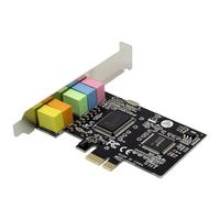 Gambar PCIE X1 SOUND CARD 4.1 CH CMI 8738 SOUNDCARD PC PCI-E EXPRESS dari Universal disc undefined 2 Tokopedia