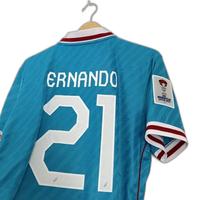 Gambar Ernando Ari Sutaryadi #21 Timnas Indonesia National Team GK Home Jersey Kiper AFC Asian Cup 2023 Qatar Orginal Player Issue Mills PI Football Shirt Kit Goalkeeper Soccer Shirts Kits Goal Keeper Brand New with Tag BNWT Brand New in Box BNIB Fullset Boxset dari Toffline undefined 5 Tokopedia