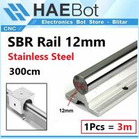 Gambar [HAEBOT] Rail SBR12 SBR 12 300cm 3 Meter Rel Linear Shaft As 12mm CNC Slider Stainless Steel Part Batang Industri Plasma Router Mesin Mekanik dari HAEBOT - Solusi Kebutuhan CNC undefined 1 Tokopedia