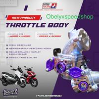 Gambar Throttle Body TB Uma Racing New Nmax Aerox V2 32 mm dan 34mm - 32mm dari AKUN DI TUTUP OLEH SISTEM1 undefined 5 Tokopedia