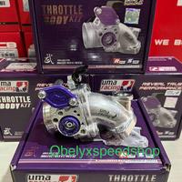 Gambar Throttle Body TB Uma Racing New Nmax Aerox V2 32 mm dan 34mm - 32mm dari AKUN DI TUTUP OLEH SISTEM1 undefined 2 Tokopedia