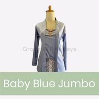 Gambar UKURAN JUMBO Kebaya Adat Kutu Baru Bludru Polos Kualitas Premium& Termurah (SIZE XXL) - Silver, LD 130 dari Grosir ATK Kebaya undefined 2 Tokopedia